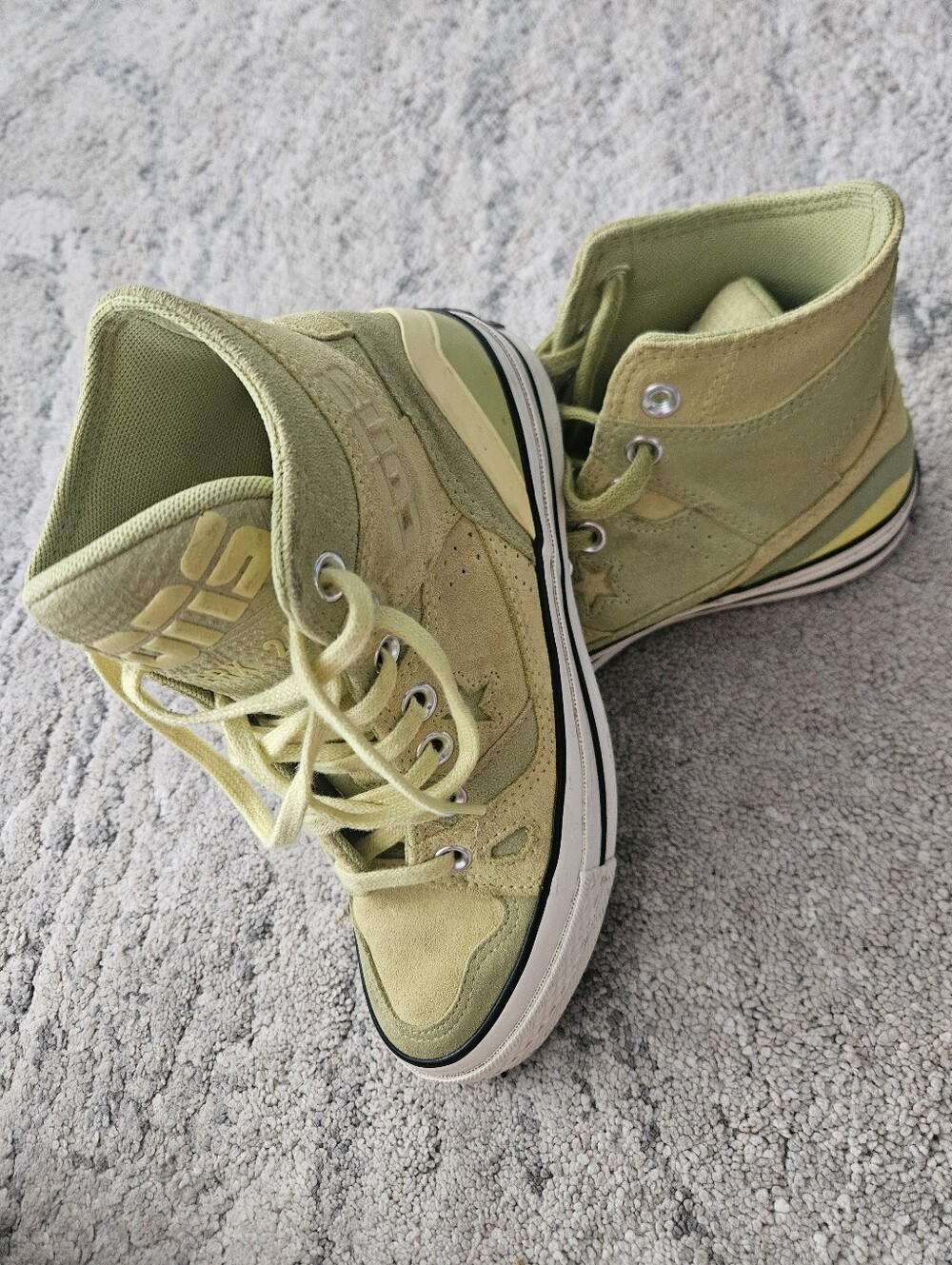 Converse Chuck 70 E260 High Top Green Suede Sneakers Women's 5.5 / Men's 3.5